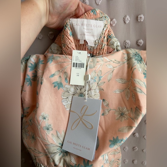 NWT Anthropologie Gal Meets Glam Makenna Floral Maxi Dress Sz 10 - Picture 9 of 10